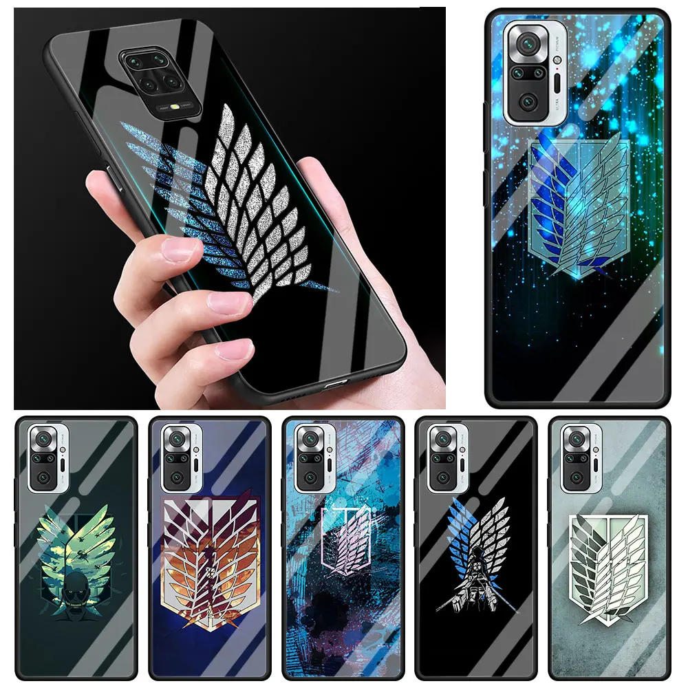 Attack On Titan Logo Glass Call Phone Case For Xiaomi Redmi Note 9S 8 9 5G 10 K40 Pro Plus 7 9 8 8T 9C 9A K30 9T 8A Cover
Attack On Titan Logo Glass Call Phone Case For Xiaomi Redmi Note 9S 8 9 5G 10 K40 Pro Plus 7 9 8 8T 9C 9A K30 9T 8A Cover