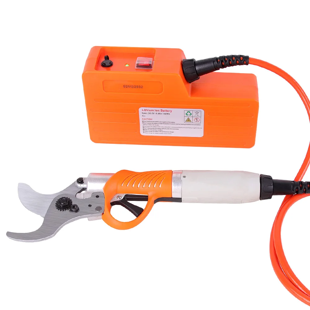 

Электрические ножницы для обрезки фруктовых деревьев, 45 мм, 36 В, литиевая батарея 4400 мАч