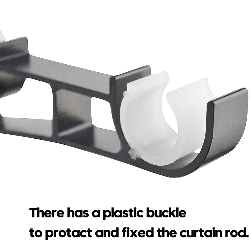Double Curtain Rod Holders Set, Curtain Rod Brackets, Tap Right Into Window Frame Curtain Rod Hang Curtain Brackets for Window B
Double Curtain Rod Holders Set, Curtain Rod Brackets, Tap Right Into Window Frame Curtain Rod Hang Curtain Brackets for Window B