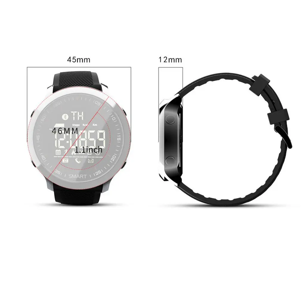 EX18 Smart Watch Waterproof Luminous Pedometer Phone Message Outdoor Men Smartwatches
EX18 Smart Watch Waterproof Luminous Pedometer Phone Message Outdoor Men Smartwatches