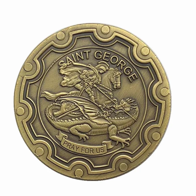 USA Ahraham Lincoln (CVN-72) Aircraft Carrier Souvenir Coin Bronze Plated Challenge Coin Saint George Pattern Commemorative Coin 
USA Ahraham Lincoln (CVN-72) Aircraft Carrier Souvenir Coin Bronze Plated Challenge Coin Saint George Pattern Commemorative Coin
