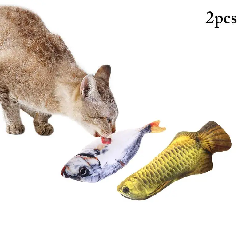 Kapmore 2Pcs/Set Fish Shape Cat Toys Creative Lifelike Plush Catnip Toy Cat Chew Toy Cat Teaser Pet Supplies
Kapmore 2Pcs/Set Fish Shape Cat Toys Creative Lifelike Plush Catnip Toy Cat Chew Toy Cat Teaser Pet Supplies
