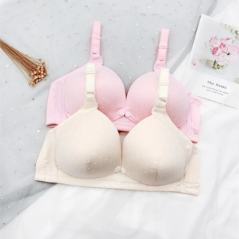 2 PCS Nursing Bra Pregnant Women Underwear Open Cup Bra for Maternity Sleeping Clothing Cotton Breastfeeding Bra for Women
2 PCS Nursing Bra Pregnant Women Underwear Open Cup Bra for Maternity Sleeping Clothing Cotton Breastfeeding Bra for Women