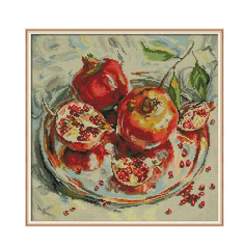 Pomegranates Diamond painting cross stitch kit Square Round Drill stitching embroidery DIY handmade needlework
Pomegranates Diamond painting cross stitch kit Square Round Drill stitching embroidery DIY handmade needlework