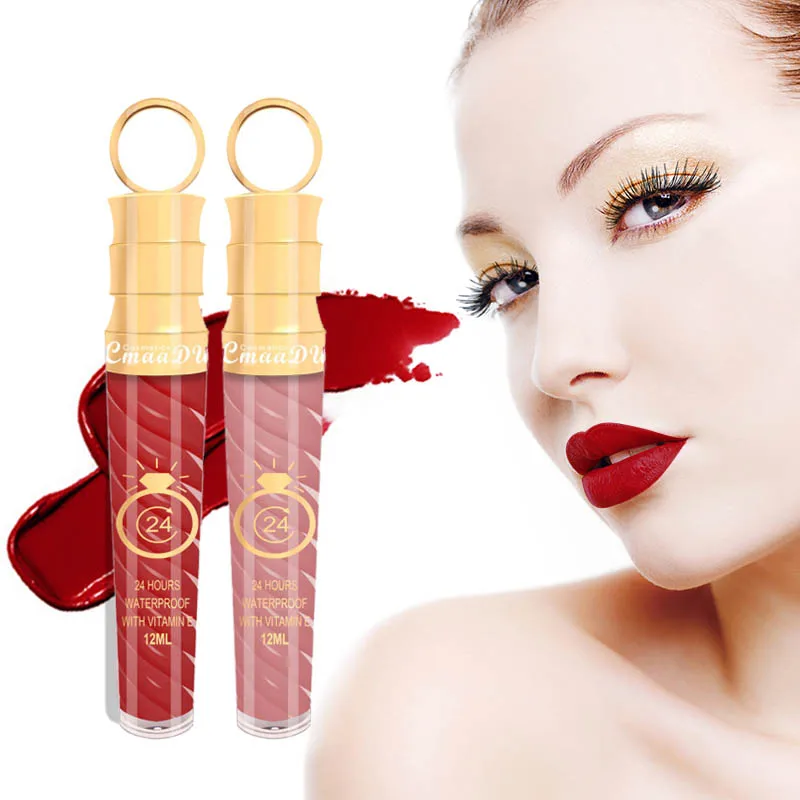 Stock 20 Colors Whorled Radish Shape Liquid Matte Lip Gloss Makeup for Women Waterproof Long Lasting Lip Cosmetics
Stock 20 Colors Whorled Radish Shape Liquid Matte Lip Gloss Makeup for Women Waterproof Long Lasting Lip Cosmetics