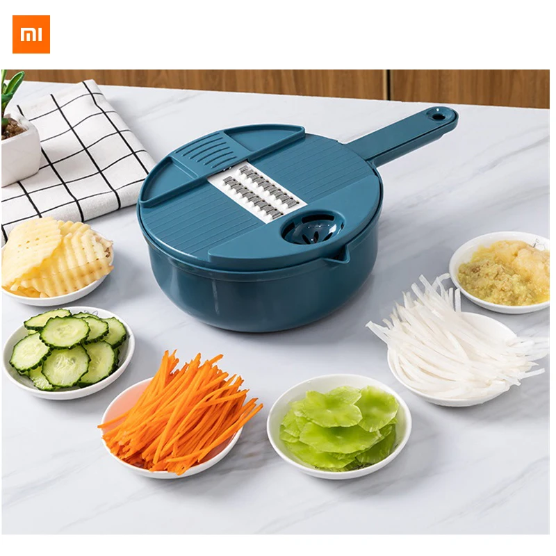 xiaomi mijia Multi-functional Vegetable Cutter Manual Slicer Potato Grater Carrots With Food Storage Box For smart Kitchen
xiaomi mijia Multi-functional Vegetable Cutter Manual Slicer Potato Grater Carrots With Food Storage Box For smart Kitchen