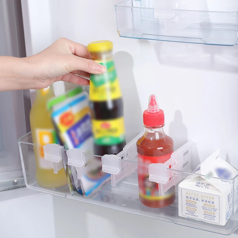Refrigerator Storage Partition Board Snap Type Bottle Can Partition Board Kitchen Organizer
Refrigerator Storage Partition Board Snap Type Bottle Can Partition Board Kitchen Organizer