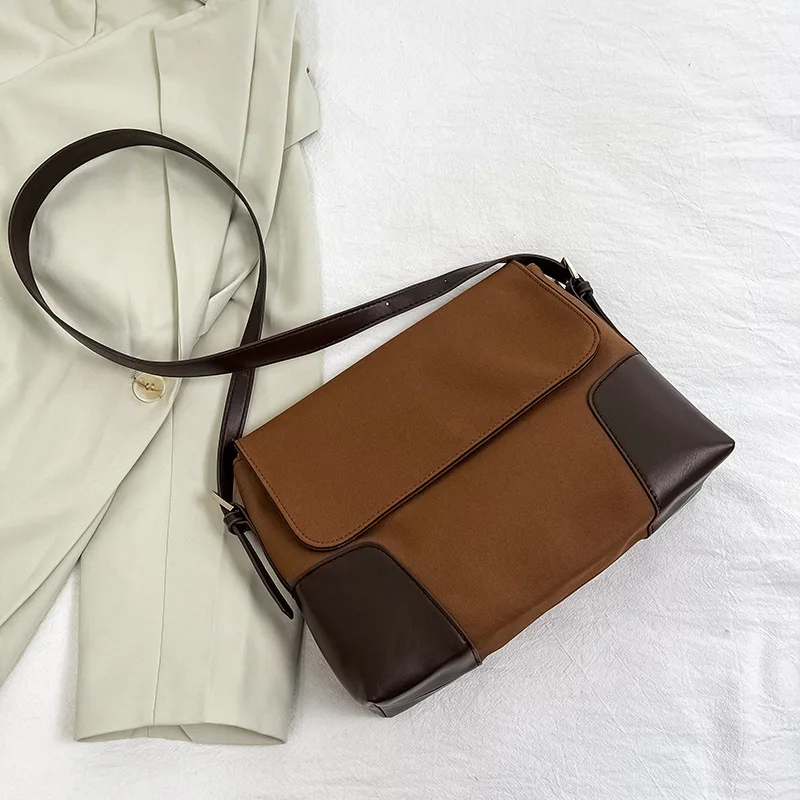 Сумка кросс-боди из нубука и искусственной кожи с клапаном для женщин, винтажная вместительная сумочка на плечо в стиле пэчворк, роскошные д...
Сумка кросс-боди из нубука и искусственной кожи с клапаном для женщин, винтажная вместительная сумочка на плечо в стиле пэчворк, роскошные д...