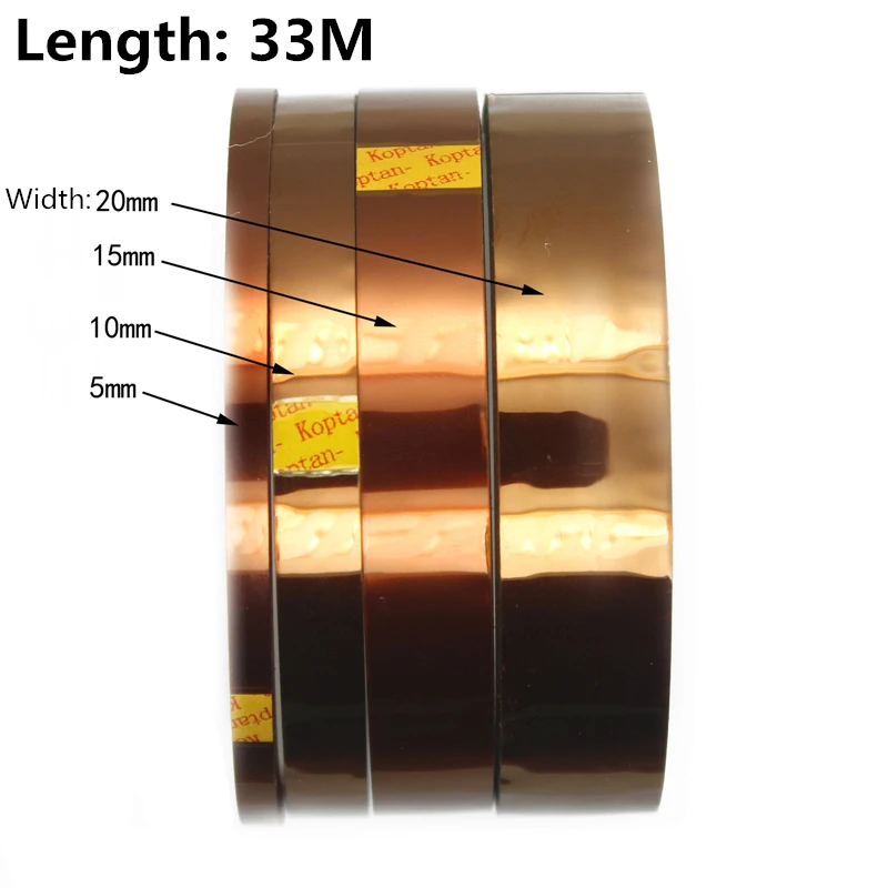 Высокотемпературная термоэлектрическая лента Kapton Лента BGA полиимидный
