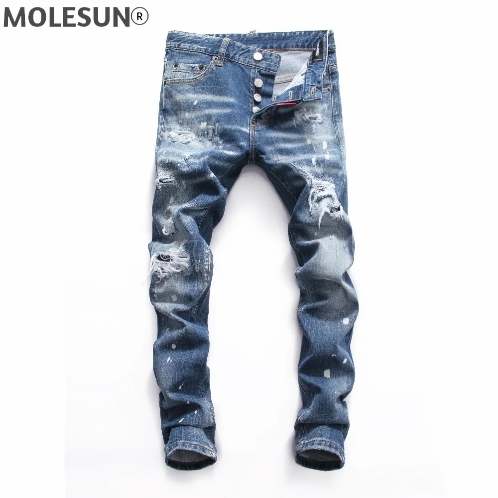European American Style famous brand jeans Men Slim denim trousers button Patchwork blue hole Pencil Pants jeans for men 8057
European American Style famous brand jeans Men Slim denim trousers button Patchwork blue hole Pencil Pants jeans for men 8057