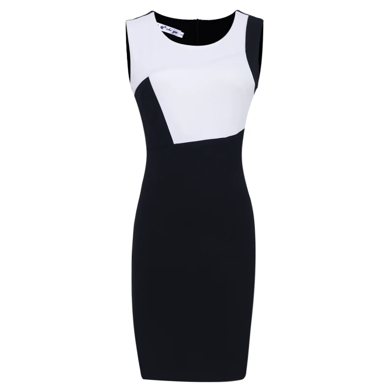 Spring Summer Dress Women's New 2021 Black and White Color Contrast Patchwork Sheath Slim Fit Sexy Skirt Sleeveless Vest
Spring Summer Dress Women's New 2021 Black and White Color Contrast Patchwork Sheath Slim Fit Sexy Skirt Sleeveless Vest