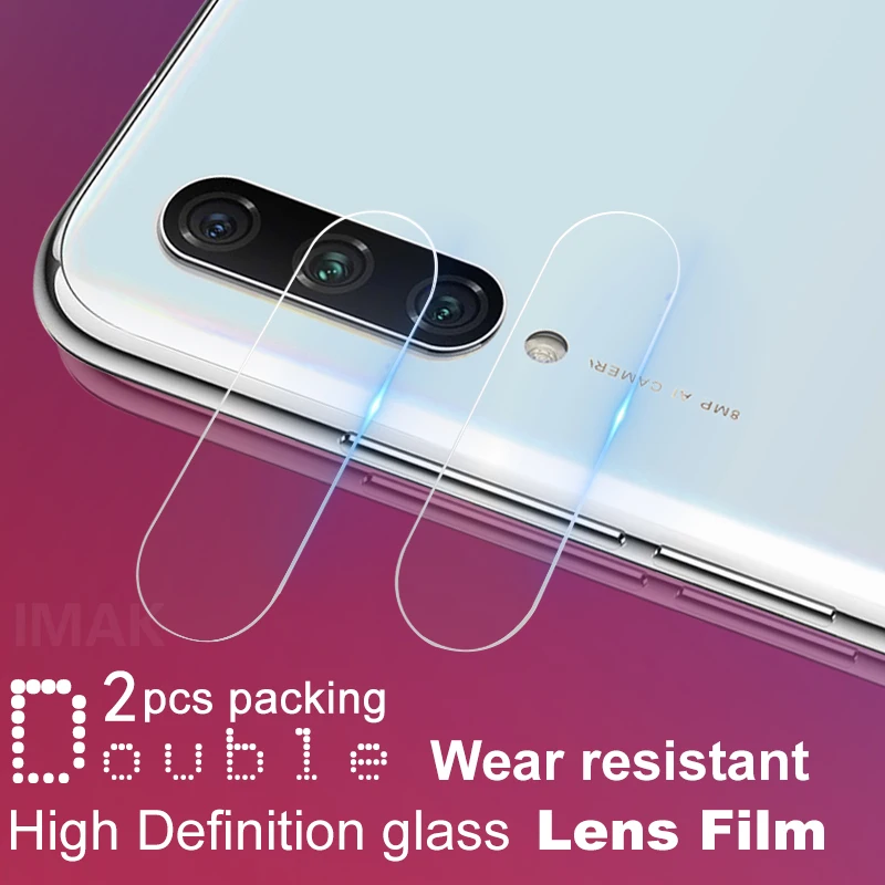 2 шт. стеклянная пленка для объектива Xiaomi MI A3 MIA3 CC9 Lite CC9e Mi 9 Lite|Защитные стёкла и