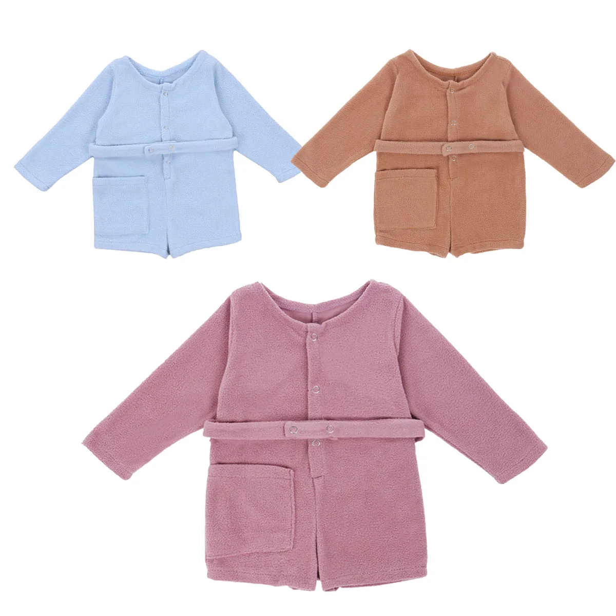 Комбинезон для девочек 0-24 месяцев, осенний, однобортный, с длинным рукавом, с поясом
Комбинезон для девочек 0-24 месяцев, осенний, однобортный, с длинным рукавом, с поясом