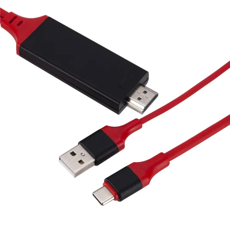 Кабель для телевизора 4K с интерфейсом USB 3,1 HDMI-совместимый адаптер с высокой четкостью типа C
Кабель для телевизора 4K с интерфейсом USB 3,1 HDMI-совместимый адаптер с высокой четкостью типа C