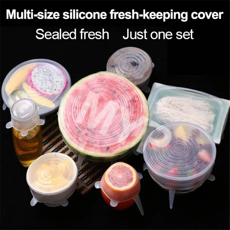 Food grade silicone fresh-keeping cover Silicone Stretch Lids Universal Wrap Bowl Pot Lid Silicone Cover Kitchen Accessories
Food grade silicone fresh-keeping cover Silicone Stretch Lids Universal Wrap Bowl Pot Lid Silicone Cover Kitchen Accessories