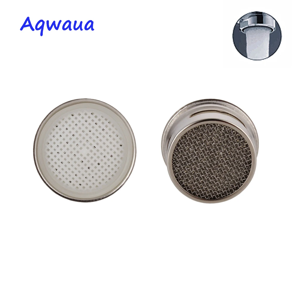 Aqwaua кран аэратор носик фильтр барботер аксессуары ядро часть M24 F22 SUS 304