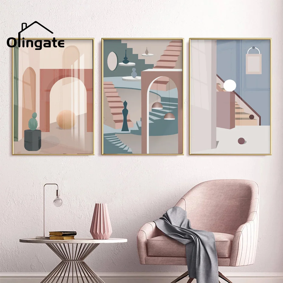 Abstract Beauty Geometric Architecture Wall Canvas Landscape Posters and Prints One Piece Canvas Painting Staircase Home Decor
Abstract Beauty Geometric Architecture Wall Canvas Landscape Posters and Prints One Piece Canvas Painting Staircase Home Decor