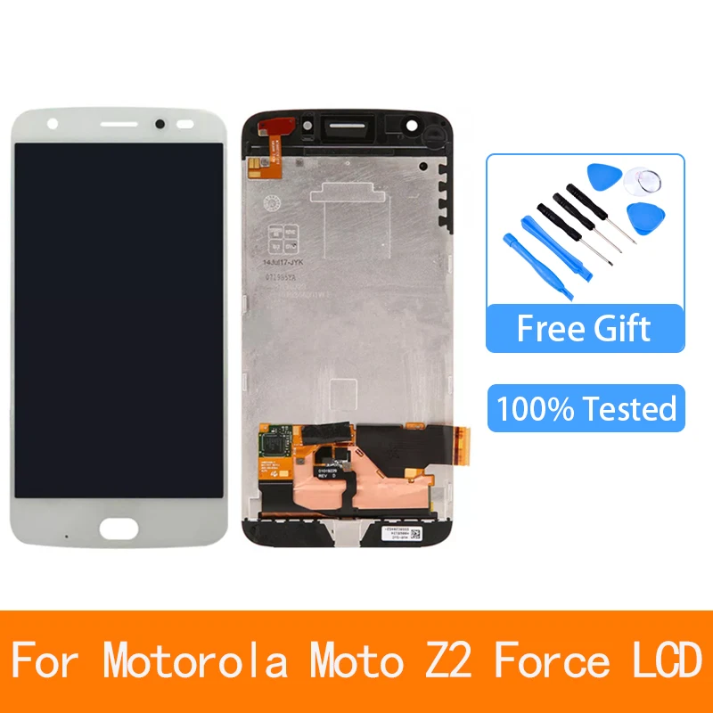 

5.5 "For Motorola MOTO Z2 Force XT1789 Xt1789-05 LCD Display Touch Screen Digitizer For Moto Z2 Force Display Burning-Shadow