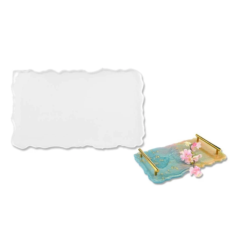 2Pcs Rectangle Epoxy Resin Mold Irregular Tray Large Silicone Mold for Resin Rack Tray Home Decoration DIY Craft Making
2Pcs Rectangle Epoxy Resin Mold Irregular Tray Large Silicone Mold for Resin Rack Tray Home Decoration DIY Craft Making