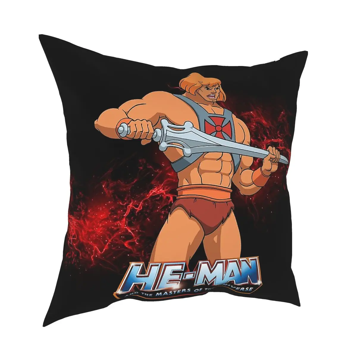 He Man Masters Of The Universe Throw Pillow Cover Polyester Throw Pillow 80s Cartoon Awesome Pillowcase
He Man Masters Of The Universe Throw Pillow Cover Polyester Throw Pillow 80s Cartoon Awesome Pillowcase