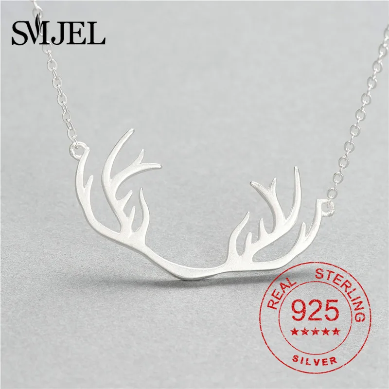 100% 925 Sterling Silver Antler Necklaces Pendant for Women Sterling-silver-Jewelry Reindeer Christmas Hat Snowflake Choker Gift
100% 925 Sterling Silver Antler Necklaces Pendant for Women Sterling-silver-Jewelry Reindeer Christmas Hat Snowflake Choker Gift