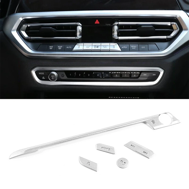 Для-BMW 3 серии G20 G28 2019-2020 хромированная Ручка громкости автомобиля декоративный режим Кнопка рамка стикер отделка блестки 5 шт.
Для-BMW 3 серии G20 G28 2019-2020 хромированная Ручка громкости автомобиля декоративный режим Кнопка рамка стикер отделка блестки 5 шт.