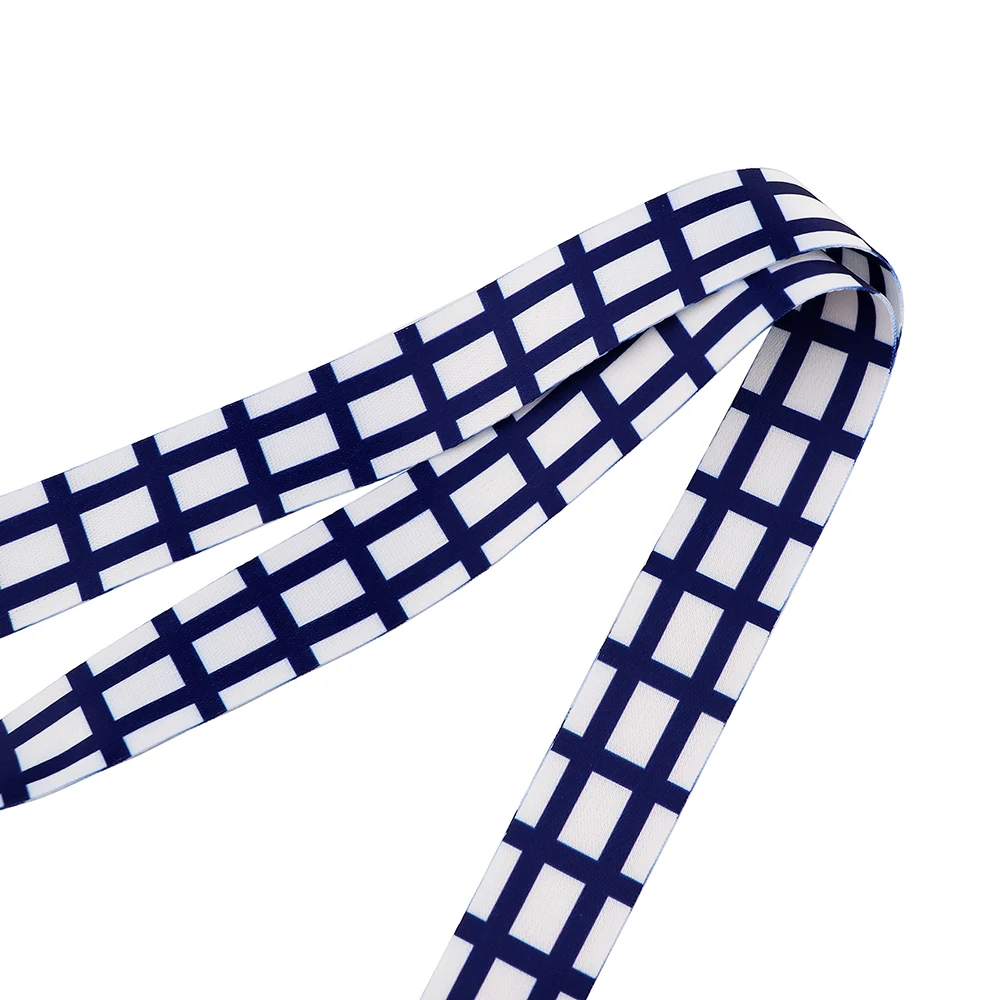 DZ1722 Grid pattern Neck Strap Lanyards Keychain ID Card Pass Hang Rope Lariat Lanyard Key Chain Key Ring Badge Holder
DZ1722 Grid pattern Neck Strap Lanyards Keychain ID Card Pass Hang Rope Lariat Lanyard Key Chain Key Ring Badge Holder