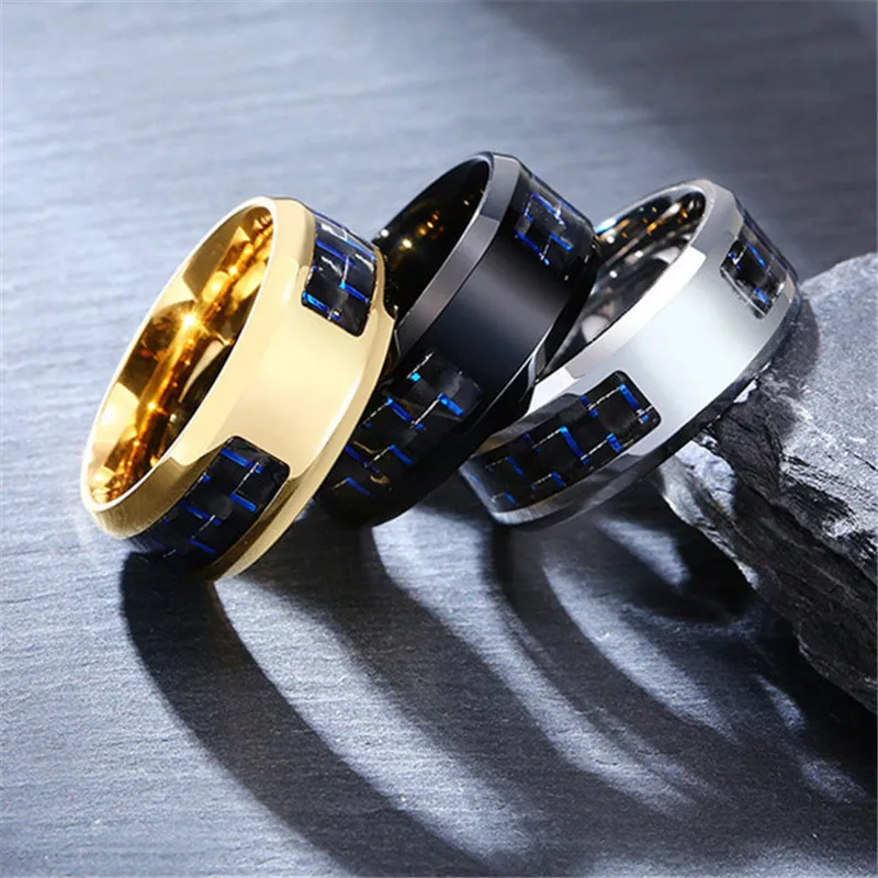 ZORCVENS 8mm Personalize Carbon Fiber Ring For Man Engraved Name Stainless Steel Male Alliance Casual Customize Jewelry
ZORCVENS 8mm Personalize Carbon Fiber Ring For Man Engraved Name Stainless Steel Male Alliance Casual Customize Jewelry