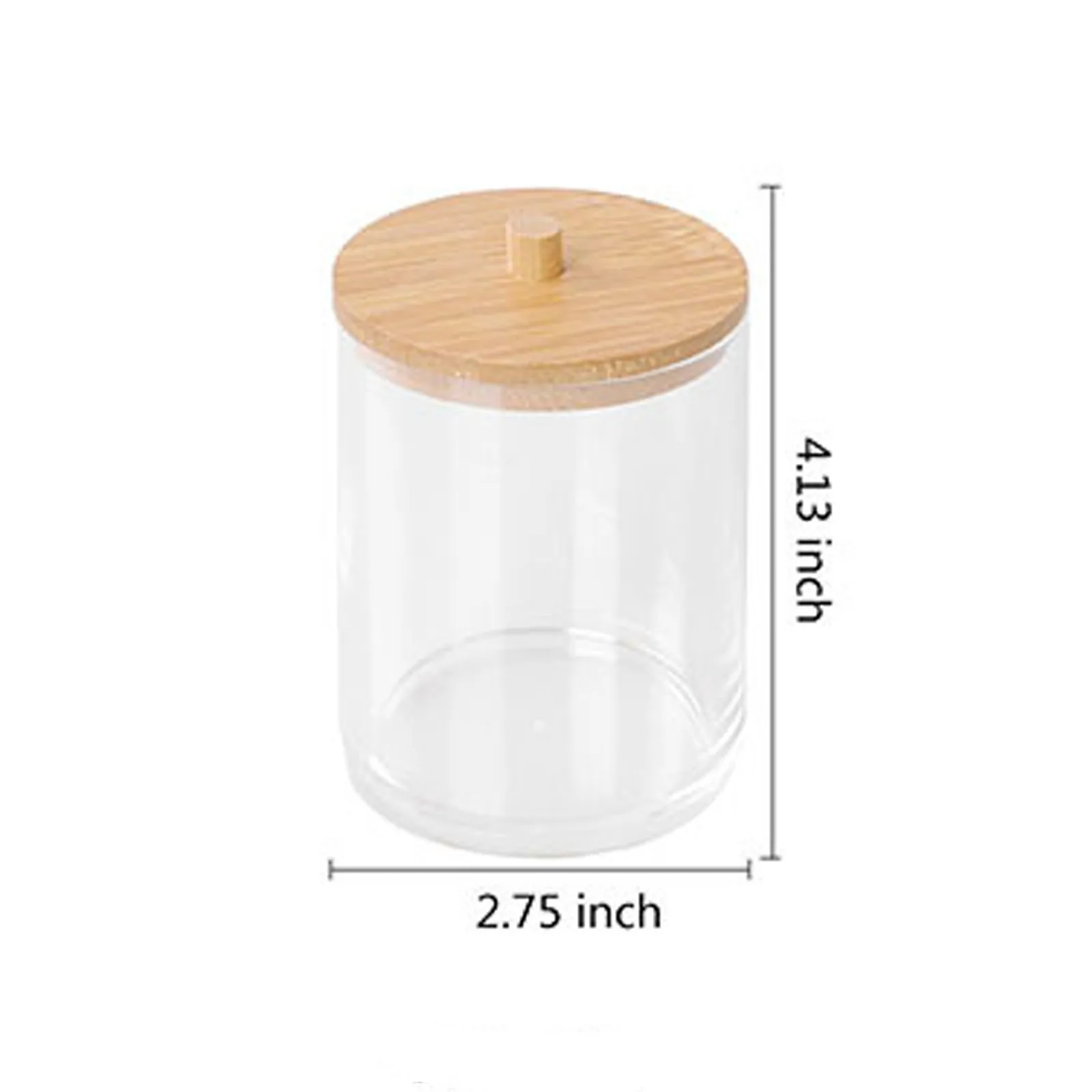 Bamboo Cover Cosmetic Cotton Box Cotton Swab Storage Box Bathroom Storage Box Closet Organizer Organizer for Small Things#40
Bamboo Cover Cosmetic Cotton Box Cotton Swab Storage Box Bathroom Storage Box Closet Organizer Organizer for Small Things#40