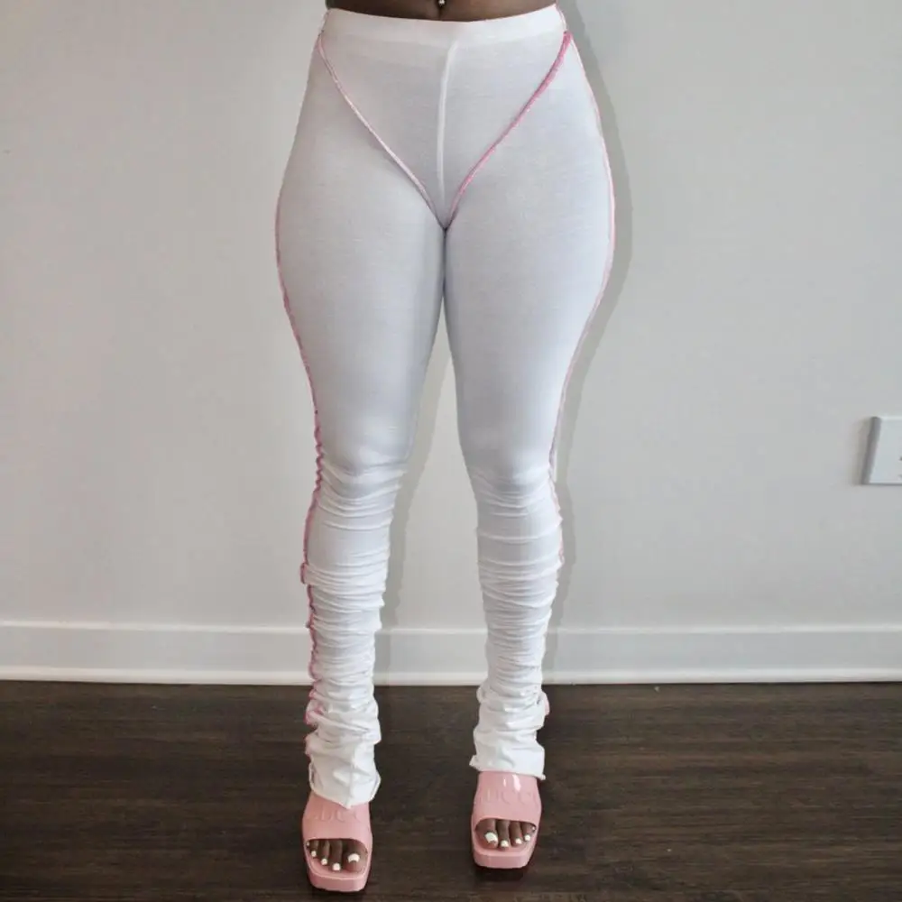 Cotton Flared Pants Bright Line Decoration High Elastic Long Ruched Trousers Women's Autumn Winter Skinny Pleated Stretchy Pants
Cotton Flared Pants Bright Line Decoration High Elastic Long Ruched Trousers Women's Autumn Winter Skinny Pleated Stretchy Pants