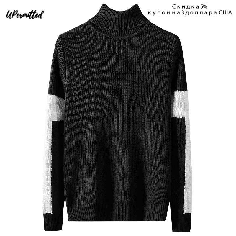 2021 Autumn Winter Men High Neck Sweater Casual Thickened Slim Fit Man Knitted Pullovers Korea Fashion Male Bottomed Streetwear
2021 Autumn Winter Men High Neck Sweater Casual Thickened Slim Fit Man Knitted Pullovers Korea Fashion Male Bottomed Streetwear