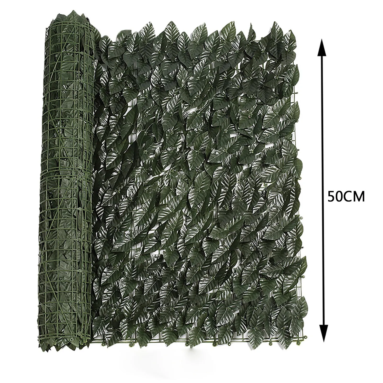 Artificial leaf fence roll green artificial ivy vine balcony screen artificial hedge privacy garden outdoor decoration 0.5*1m
Artificial leaf fence roll green artificial ivy vine balcony screen artificial hedge privacy garden outdoor decoration 0.5*1m