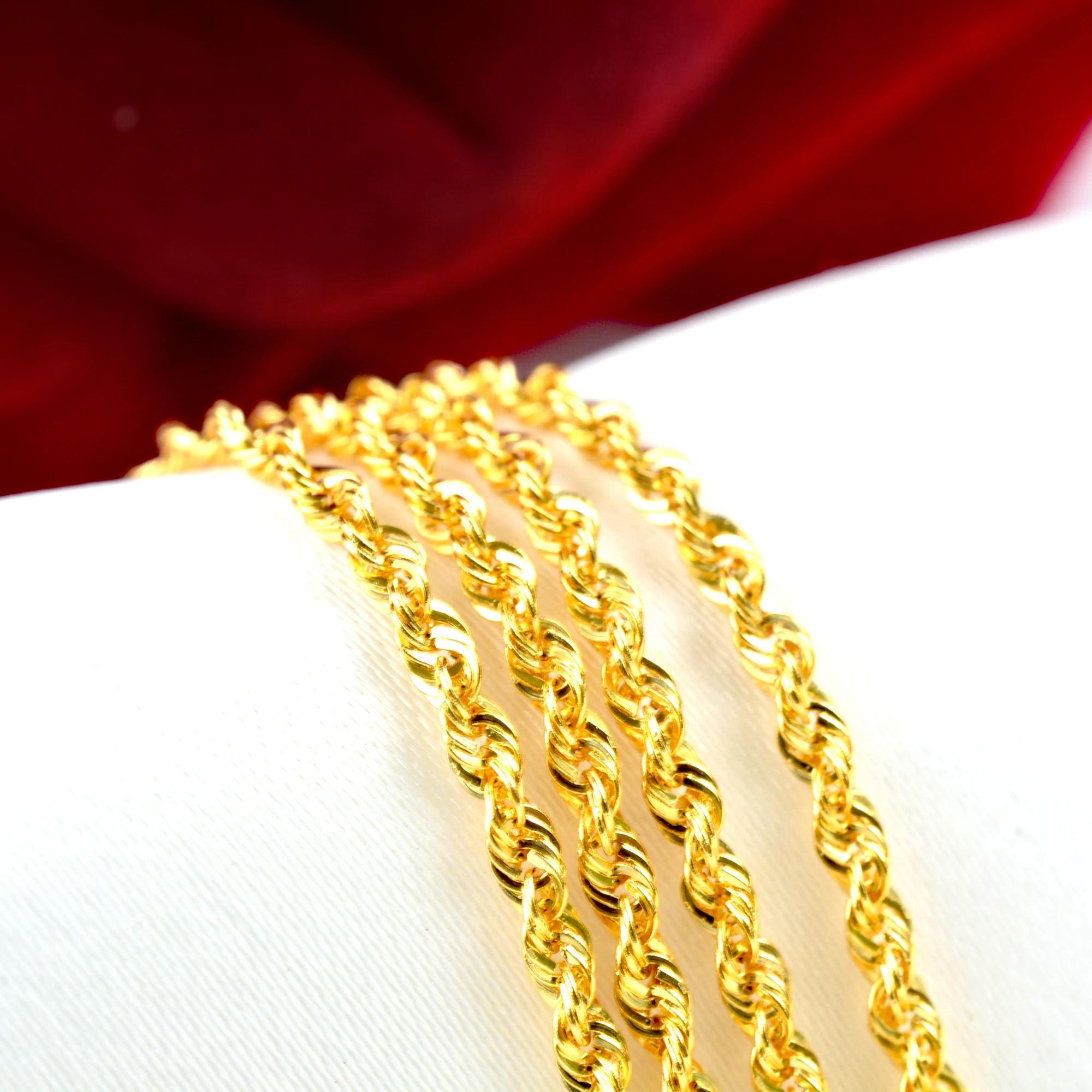 

NYMPH Настоящее 18K золотое ожерелье изысканное ювелирное изделие чистая AU750 подвеска цепочка из настоящего твердого золота для женщин Свадебн...