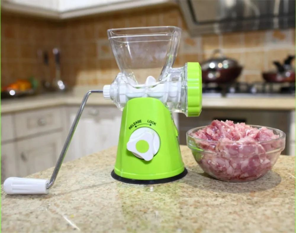 Meat grinder Home manual meat grinder Multi-function hand shake meat grinder sausage grinder ok
Meat grinder Home manual meat grinder Multi-function hand shake meat grinder sausage grinder ok