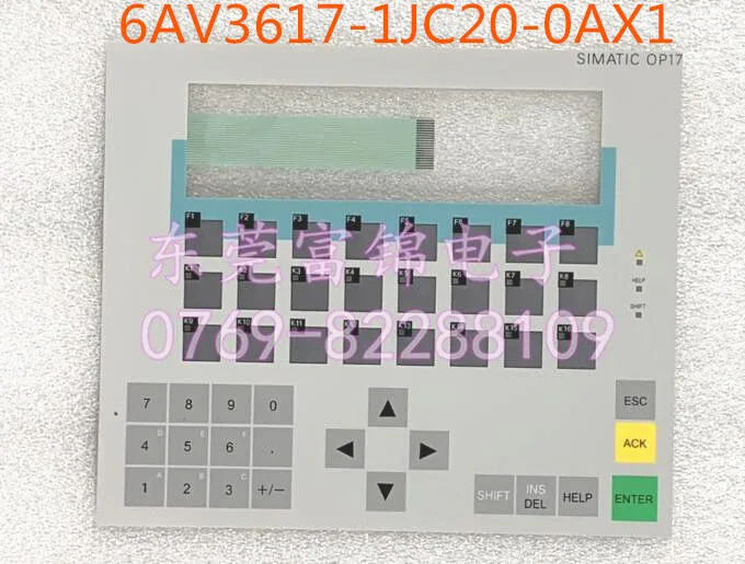NEW OP17 6AV3 617-1JC20-0AX1 6AV3617-1JC20-0AX1 HMI PLC Membrane Switch keypad keyboard
NEW OP17 6AV3 617-1JC20-0AX1 6AV3617-1JC20-0AX1 HMI PLC Membrane Switch keypad keyboard