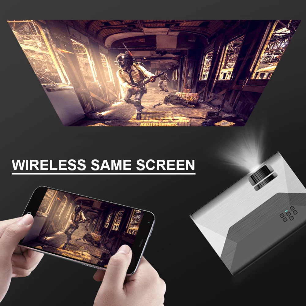 G08 480p / 720P Full HD Android Wifi supports AC3 150 inch LED video projector with USB for home theater theater (Android versio
G08 480p / 720P Full HD Android Wifi supports AC3 150 inch LED video projector with USB for home theater theater (Android versio
