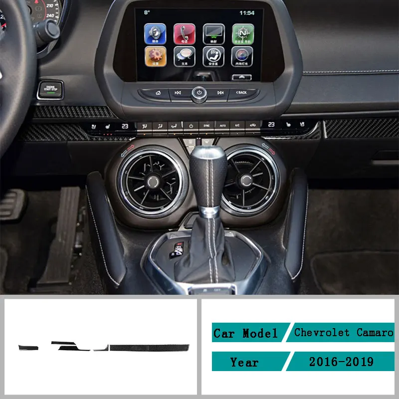 Carbon Fiber Car Accessories Interior Central Control Panel Decals Protective Cover Trim Stickers For Chevrolet Camaro 2016-2019
Carbon Fiber Car Accessories Interior Central Control Panel Decals Protective Cover Trim Stickers For Chevrolet Camaro 2016-2019