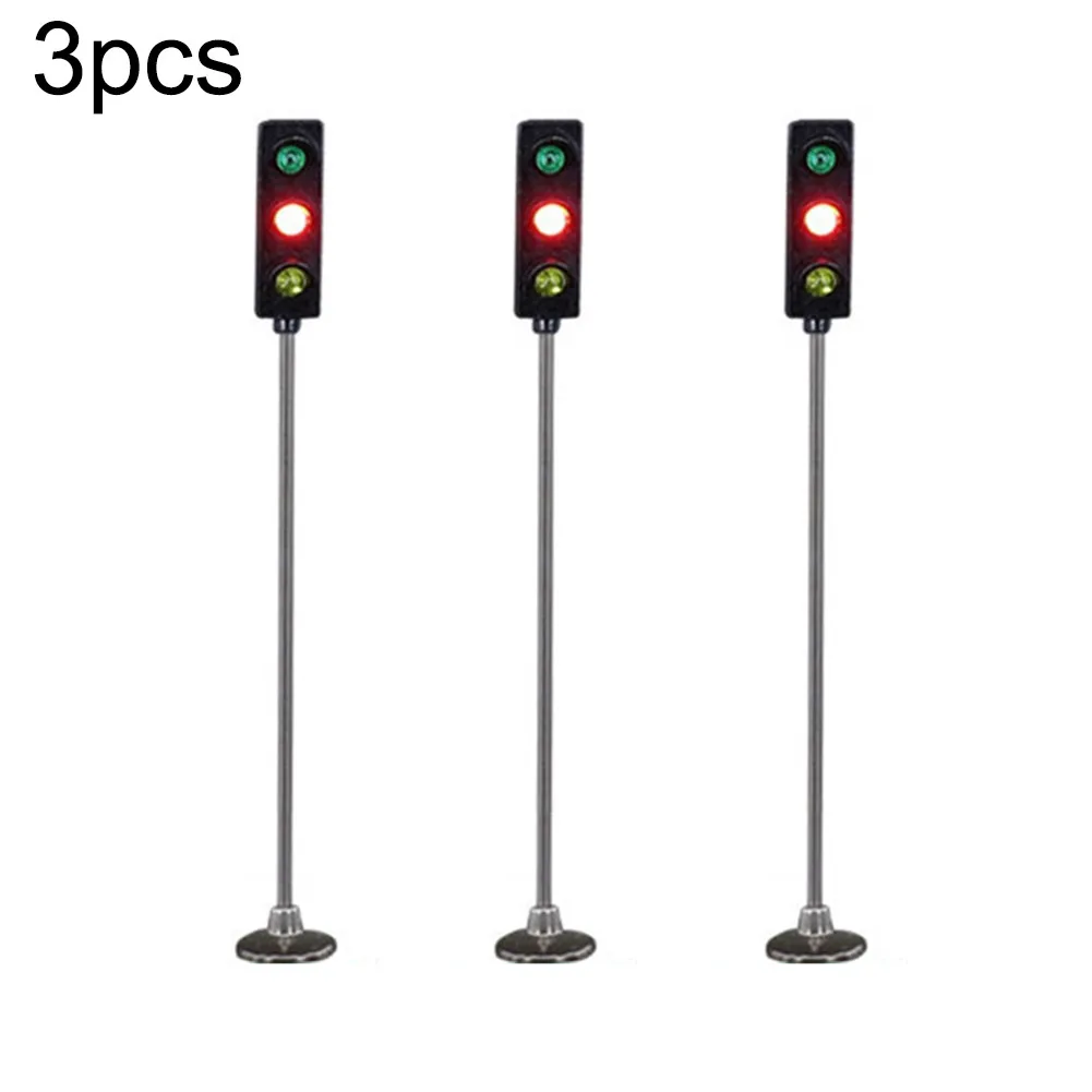 Single Side HO/OO Traffic Light Signal LED Model Train Railroad Cross Street Railroad Signals Building Model Accessories
Single Side HO/OO Traffic Light Signal LED Model Train Railroad Cross Street Railroad Signals Building Model Accessories