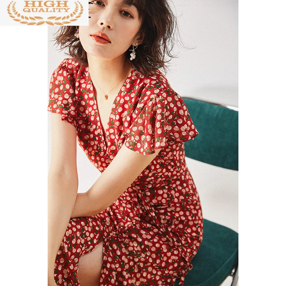 Женское платье 2021 элегантные летние платья с цветочным принтом для женщин Корейское модное платье миди женское платье с V-образным вырезом ...
Женское платье 2021 элегантные летние платья с цветочным принтом для женщин Корейское модное платье миди женское платье с V-образным вырезом ...