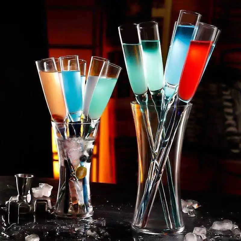 Creative Cocktail Glass Stained Glass Champagne Bar Sparkling Glass Champagne Glass
Creative Cocktail Glass Stained Glass Champagne Bar Sparkling Glass Champagne Glass