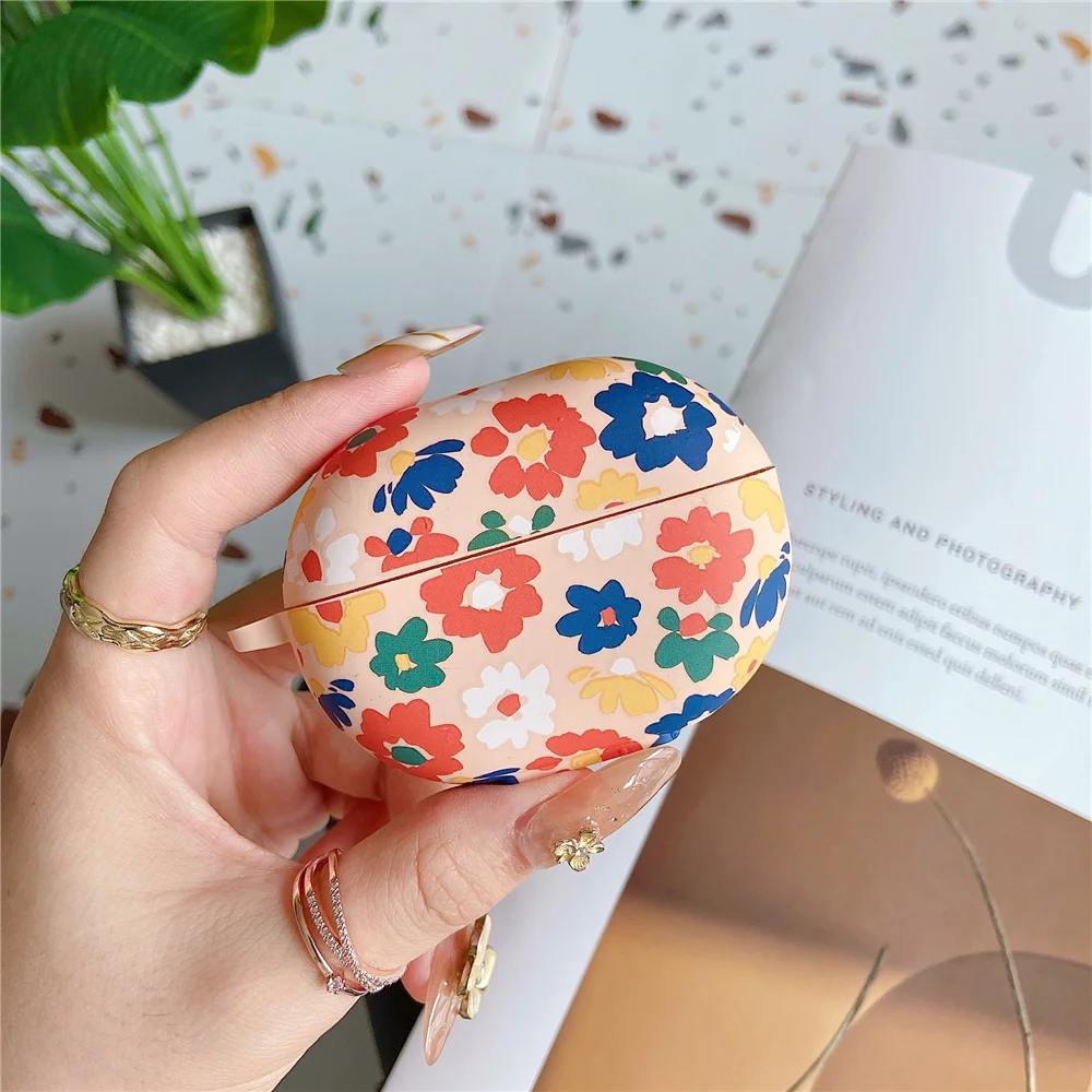 For Beats Studio Buds Case luxury Korean daisy flower Wireless Bluetooth Earphone Cases Elegant rose tulip Protective cover box
For Beats Studio Buds Case luxury Korean daisy flower Wireless Bluetooth Earphone Cases Elegant rose tulip Protective cover box