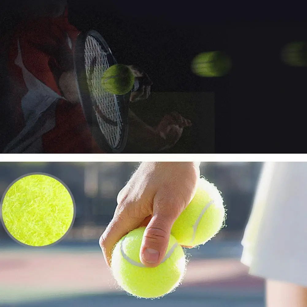 

Профессиональная резиновая теннисная тренировка, высокая эластичность для школьных тренировок, мяч для тренировок в клубах, теннис, прочны...