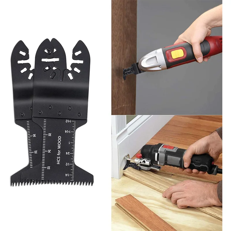 60 Oscillating Tool Saw Blades Multitool Quick Release Saw Blade Kit for Cutting Wood Plastic Soft Metal
60 Oscillating Tool Saw Blades Multitool Quick Release Saw Blade Kit for Cutting Wood Plastic Soft Metal