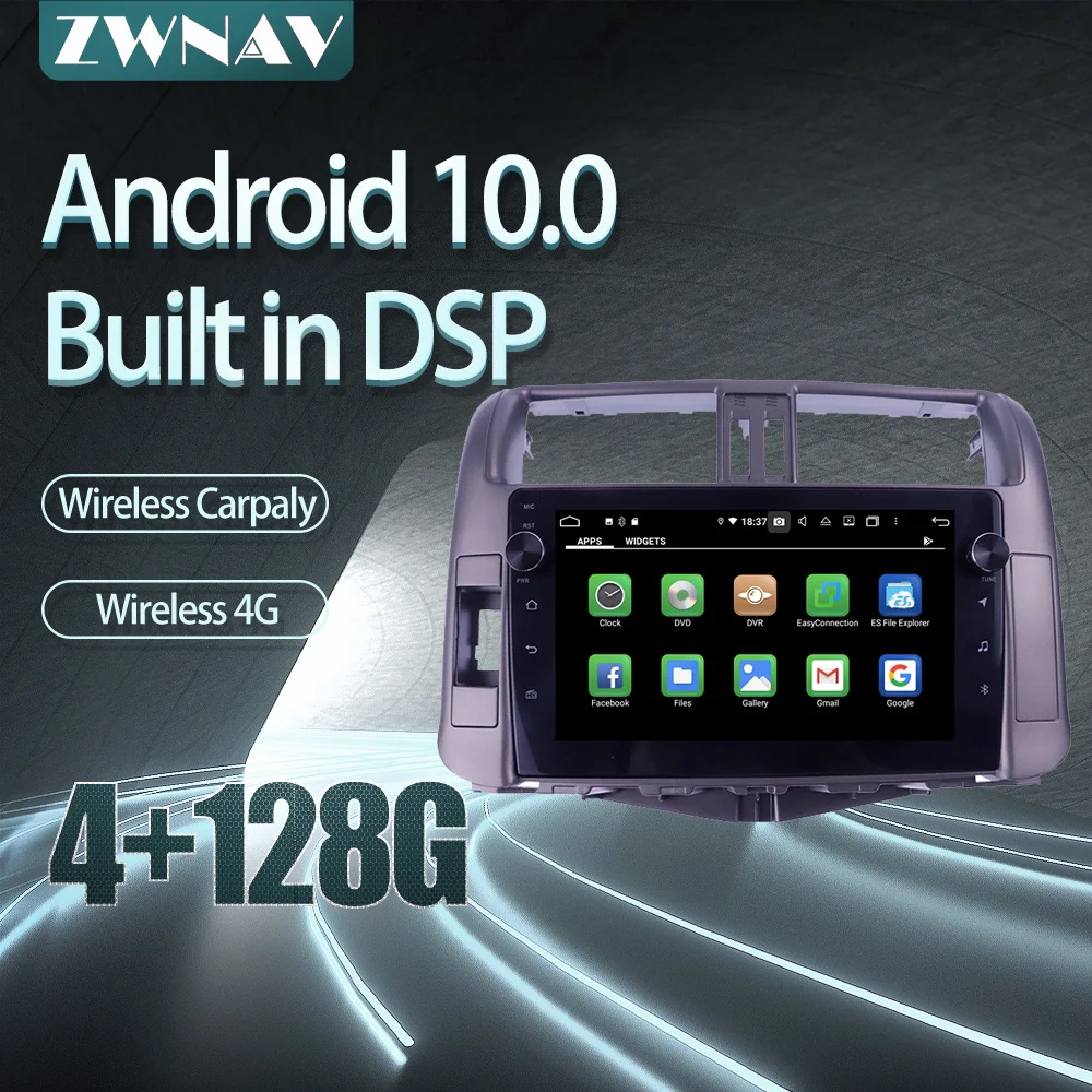 FOR TOYOTA Prado 2010-2013 Car radio player Android 10 PX6 64GB GPS Navigation Multimedia Player Radio
FOR TOYOTA Prado 2010-2013 Car radio player Android 10 PX6 64GB GPS Navigation Multimedia Player Radio
