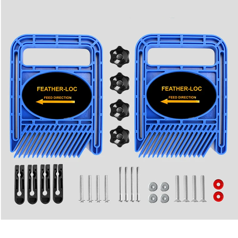NEW Multi-purpose Feather Loc Board Set Double Feather Boards Miter Gauge Slot for Woodworking Saw Table DIY Tool
NEW Multi-purpose Feather Loc Board Set Double Feather Boards Miter Gauge Slot for Woodworking Saw Table DIY Tool