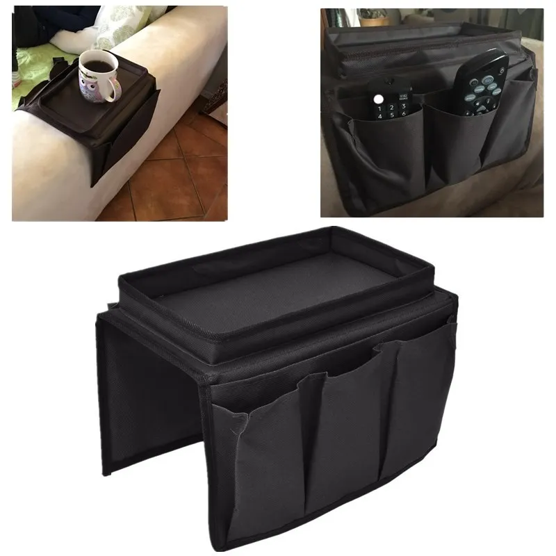 Practical 4 Pockets Sofa Arm Storage Bag Chair Couch Mobile Phones Magazine Storage Bags Tray Home Holder Organizer
Practical 4 Pockets Sofa Arm Storage Bag Chair Couch Mobile Phones Magazine Storage Bags Tray Home Holder Organizer