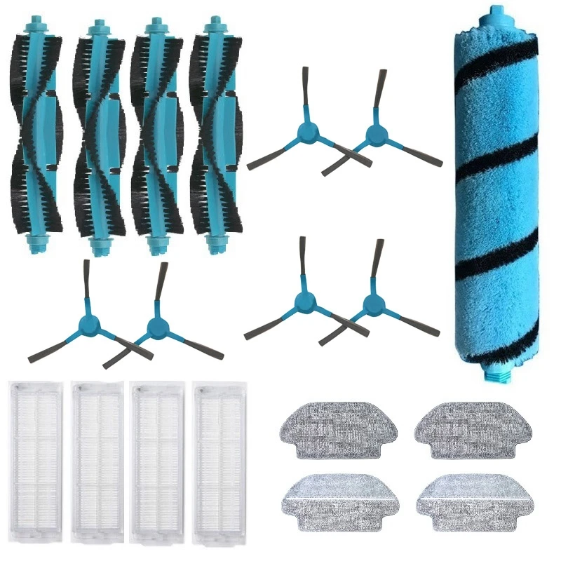 Side Brush Main Brush Hepa Filters Kit for Viomi V2Pro Filter for Mijia STYJ02YM Sweeping Mopping Robot Vacuum Cleaner
Side Brush Main Brush Hepa Filters Kit for Viomi V2Pro Filter for Mijia STYJ02YM Sweeping Mopping Robot Vacuum Cleaner