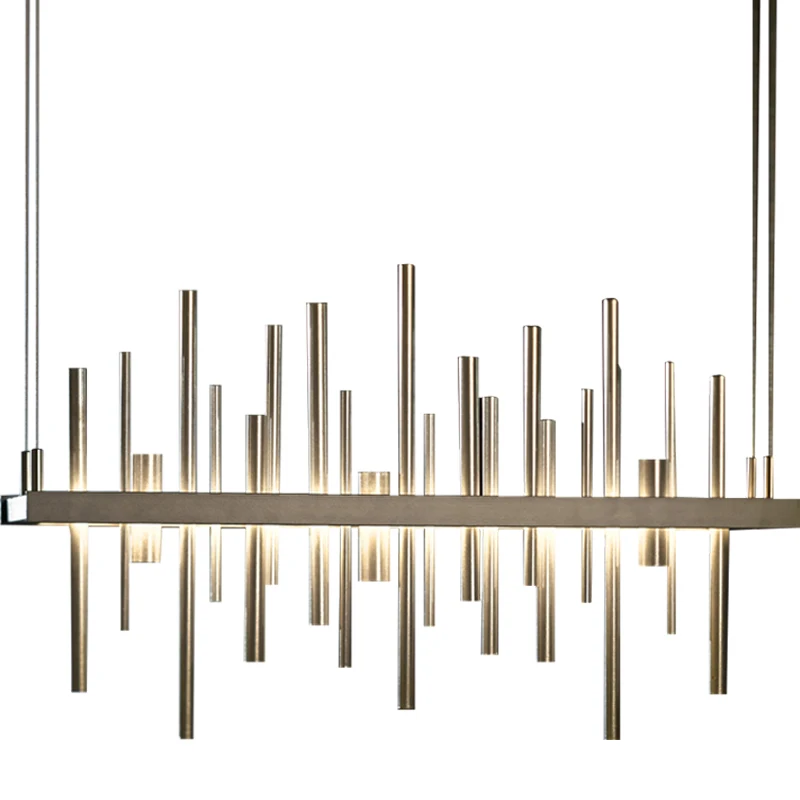 Modern bar counter LED chandeliers Nordic clubhouse front desk decoration lighting simple luxury restaurant chandelier lighting
Modern bar counter LED chandeliers Nordic clubhouse front desk decoration lighting simple luxury restaurant chandelier lighting
