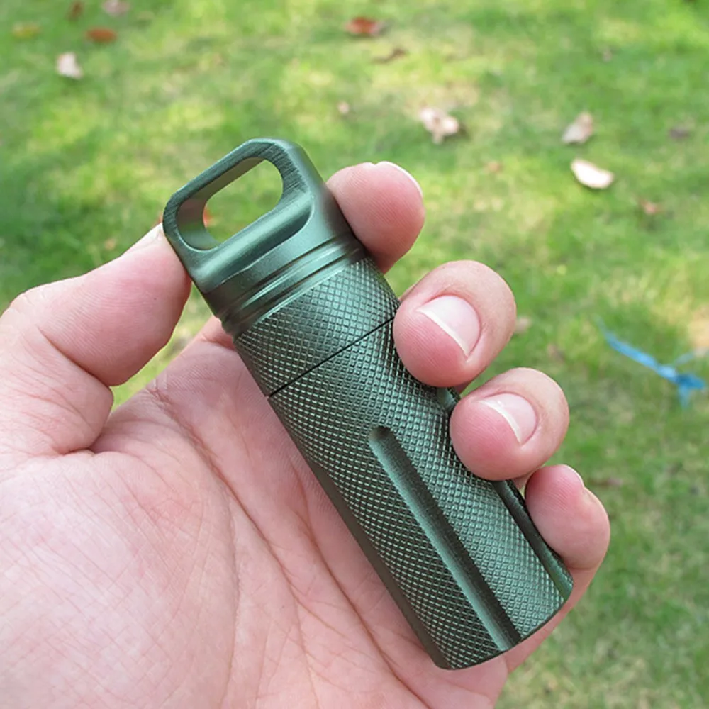 Capsule Survival Seal Trunk Waterproof Hike Box Container Outdoor Dry Bottle Holder Storage Medicine Match Pill Case
Capsule Survival Seal Trunk Waterproof Hike Box Container Outdoor Dry Bottle Holder Storage Medicine Match Pill Case