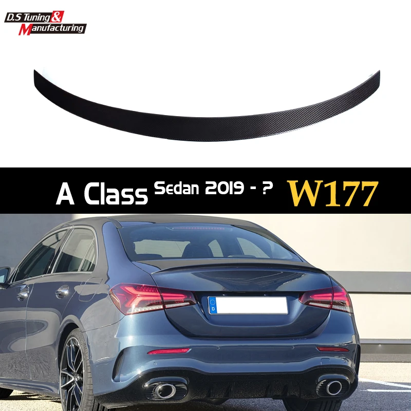 Для W177 New A Class Sedan спойлер заднего багажника, Стайлинг крыла 2018 2019
Для W177 New A Class Sedan спойлер заднего багажника, Стайлинг крыла 2018 2019